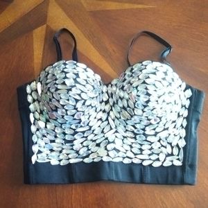 Embellished Women's Bustier
